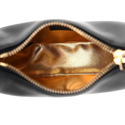 Fendi Vitello Grace Matte Nano Fendigraphy Hobo Charm Black 5 of 11