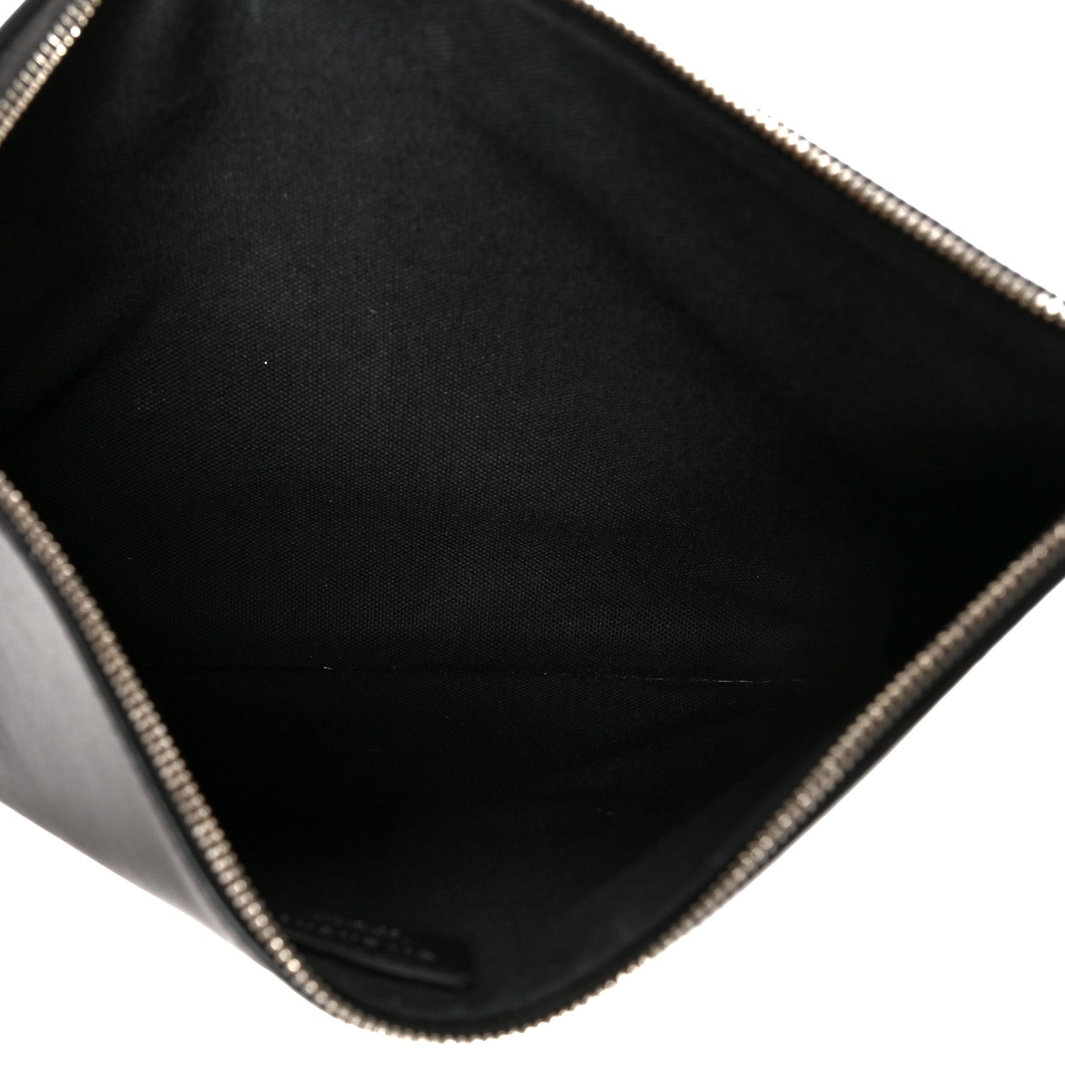 Givenchy Calfskin Bambi Print Medium Cosmetic Pouch Black 5 of 8