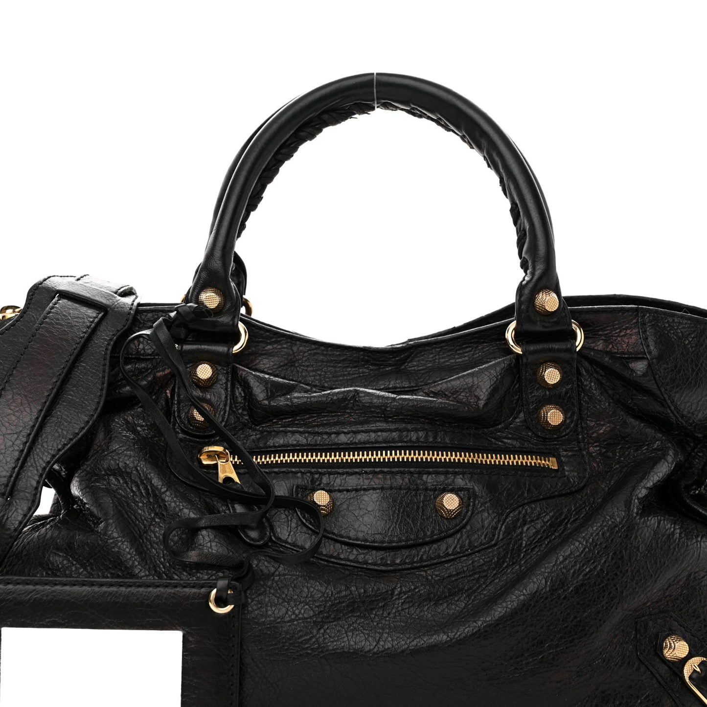 Agneau Giant 12 Gold Hardware City Black