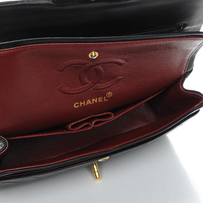 Chanel Lambskin Quilted Small Double Flap Black 5 of 9