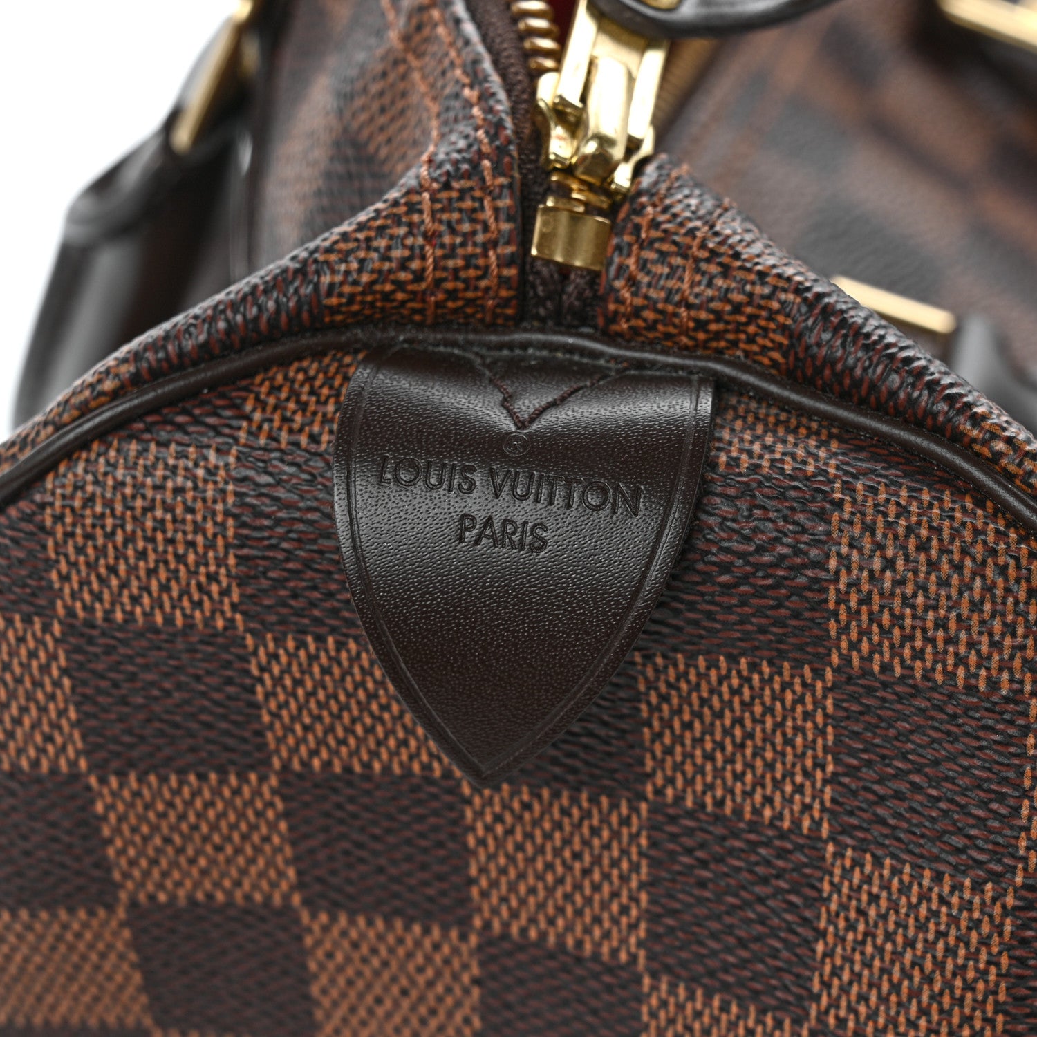Louis Vuitton Damier Ebene Speedy 30 6 of 12
