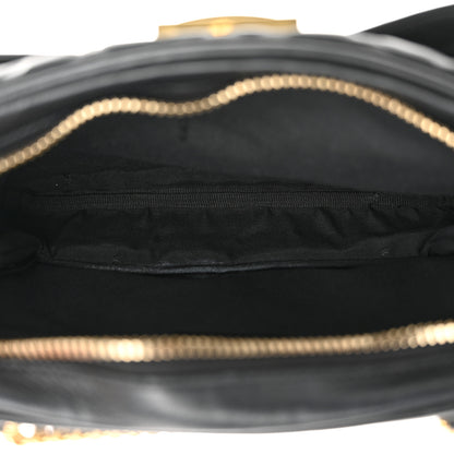 Fendi Nappa FF 1974 Diagonal Embossed Upside Down Belt Bag Black 5 of 12