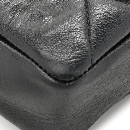 Chanel Lambskin Quilted Flap Waist Belt Bag 75 30 Black 10 of 14