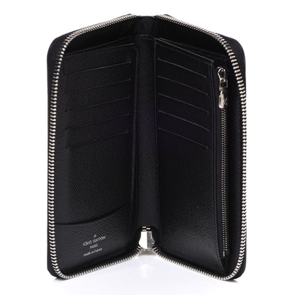 Louis Vuitton Epi Zippy Compact Wallet Black 5 of 9