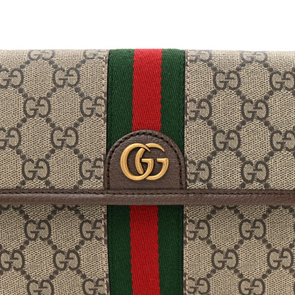 Gucci GG Supreme Monogram Web Small Ophidia Belt Bag Brown 8 of 12
