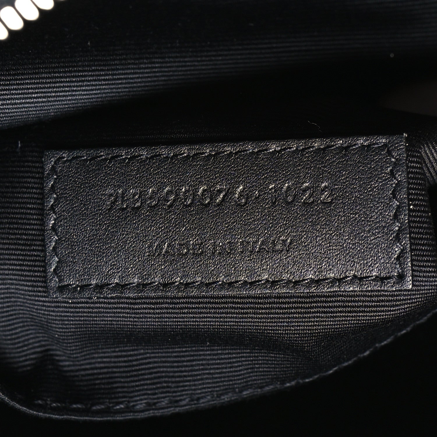 Saint Laurent Canvas Monogram Belt Bag Black 7 of 10
