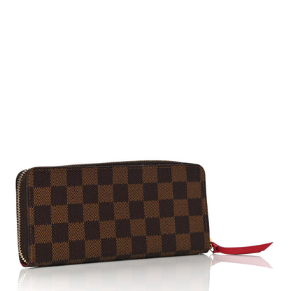 Louis Vuitton Damier Ebene Clemence Wallet 3 of 11