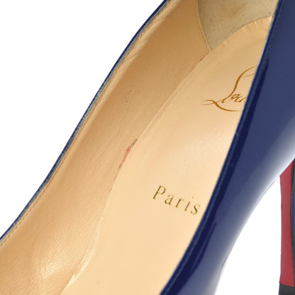 Christian Louboutin Patent Decoltish 85 Pumps 39.5 Encre 11 of 16