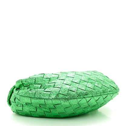 Bottega Veneta Metallic Nappa Intrecciato Mini Jodie Parakeet 4 of 10