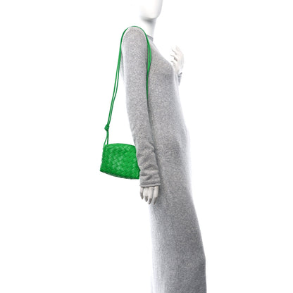 Bottega Veneta Nappa Intrecciato Mini Loop Camera Bag Parakeet 2 of 9