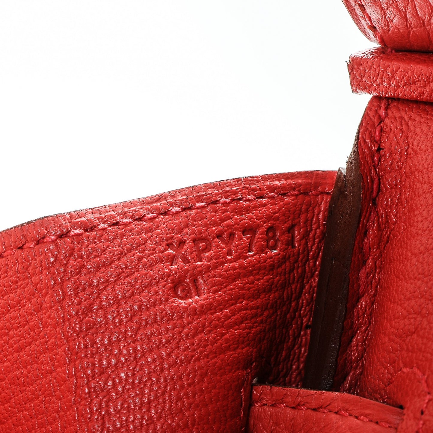 Togo Birkin 30 Rouge Pivoine