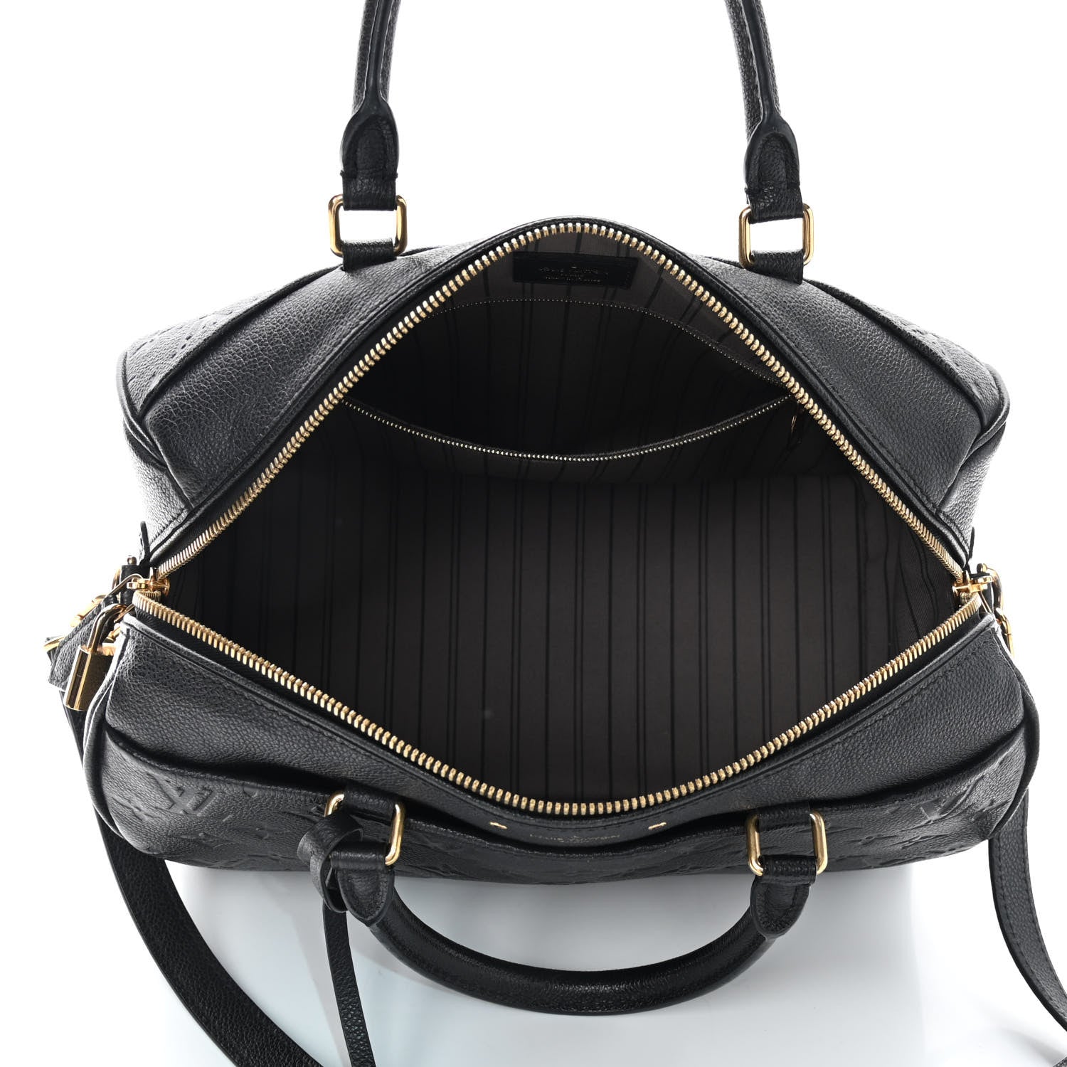 Louis Vuitton Empreinte Speedy Bandouliere 30 NM Black 9 of 11