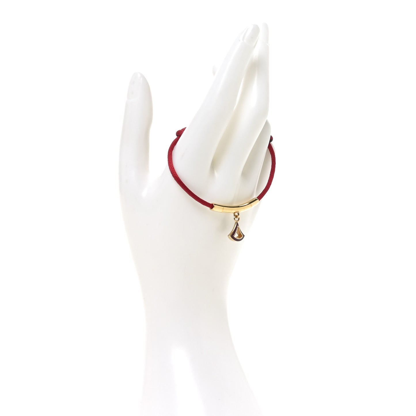 Divas' Dream Cord Bracelet Red Gold