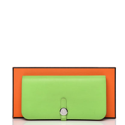 Hermes Swift Dogon Recto Verso Wallet Granny 8 of 12