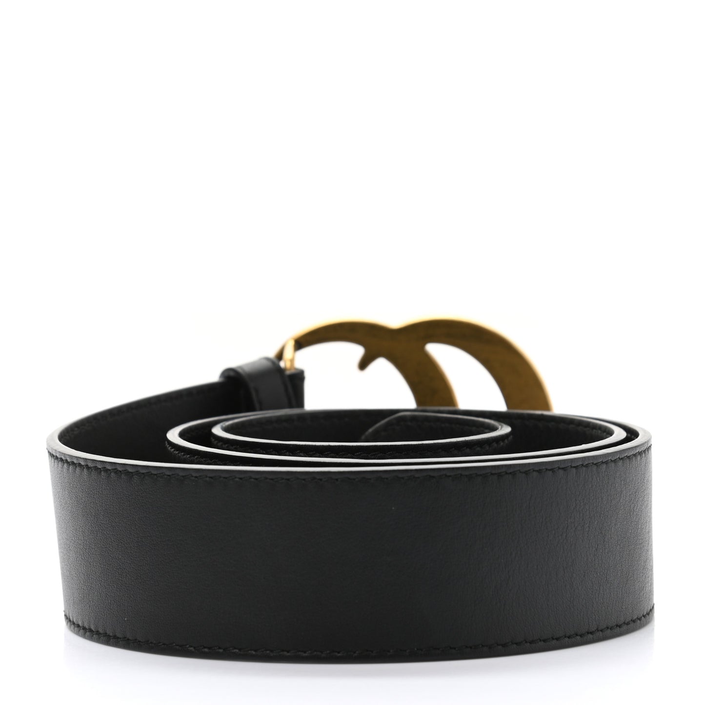 Calfskin Double G 40mm Belt 75 30 Black