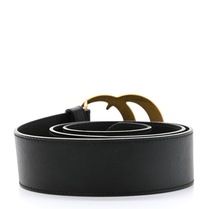 Gucci Calfskin Double G 40mm Belt 75 30 Black 2 of 5