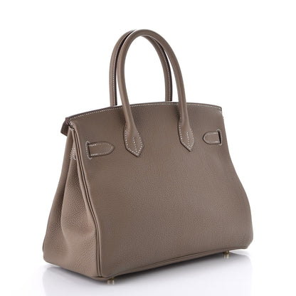 Hermes Togo Birkin 30 Etoupe 3 of 38