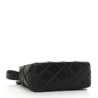 Chanel Lambskin Stitched Camera Case Black 3 of 10
