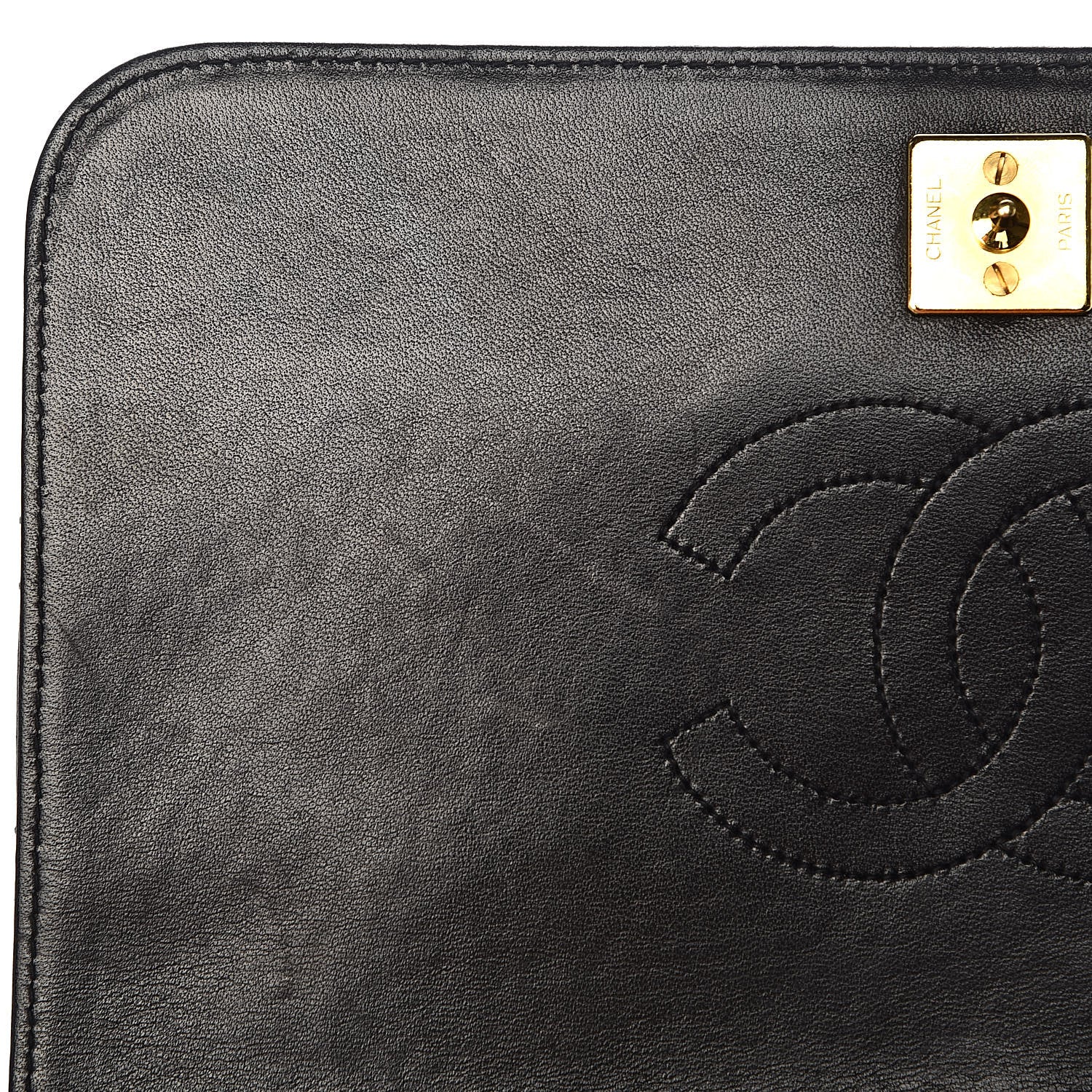 Chanel Lambskin Quilted Small Single Flap Bag Black 8 of 14