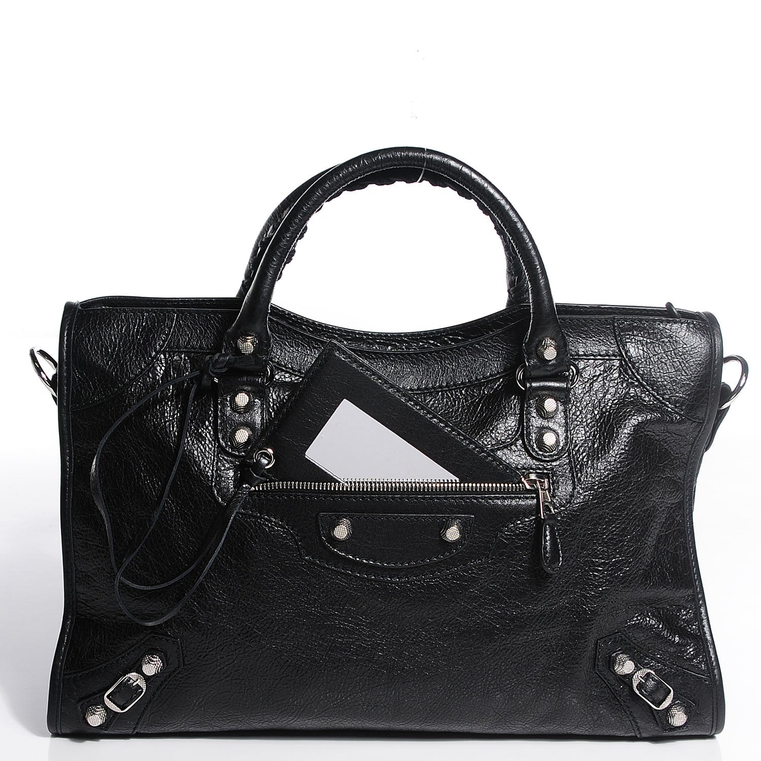 Balenciaga Agneau Giant 12 Silver Hardware City Black 12 of 13