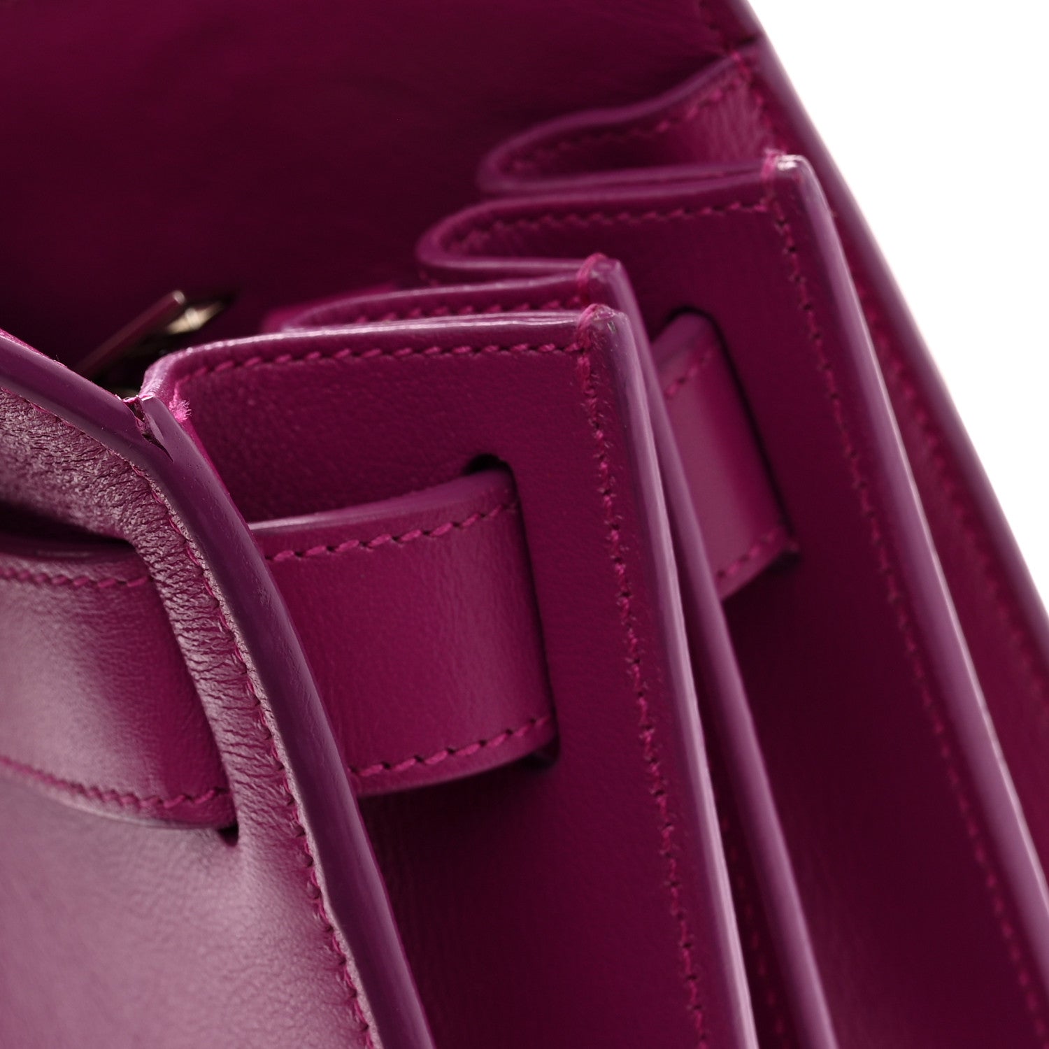 Saint Laurent Calfskin Small Sac De Jour Electric Pink 12 of 12
