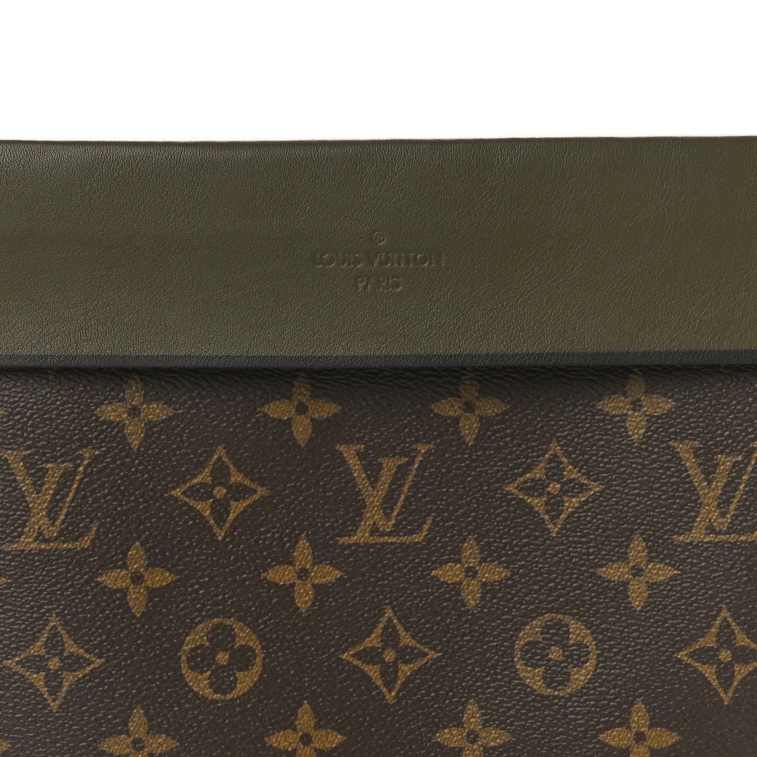 Louis Vuitton Monogram Tuileries Pochette Kaki 7 of 7