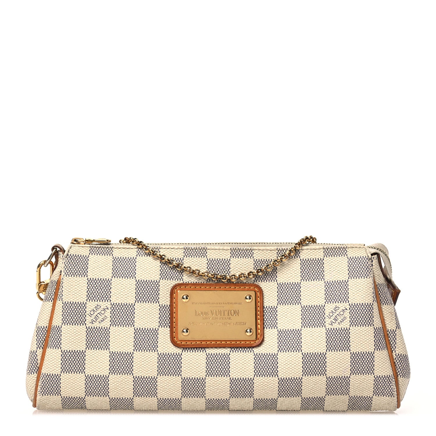 Louis Vuitton Damier Azur Eva Clutch 1 of 16