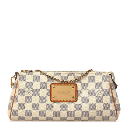 Louis Vuitton Damier Azur Eva Clutch 1 of 16
