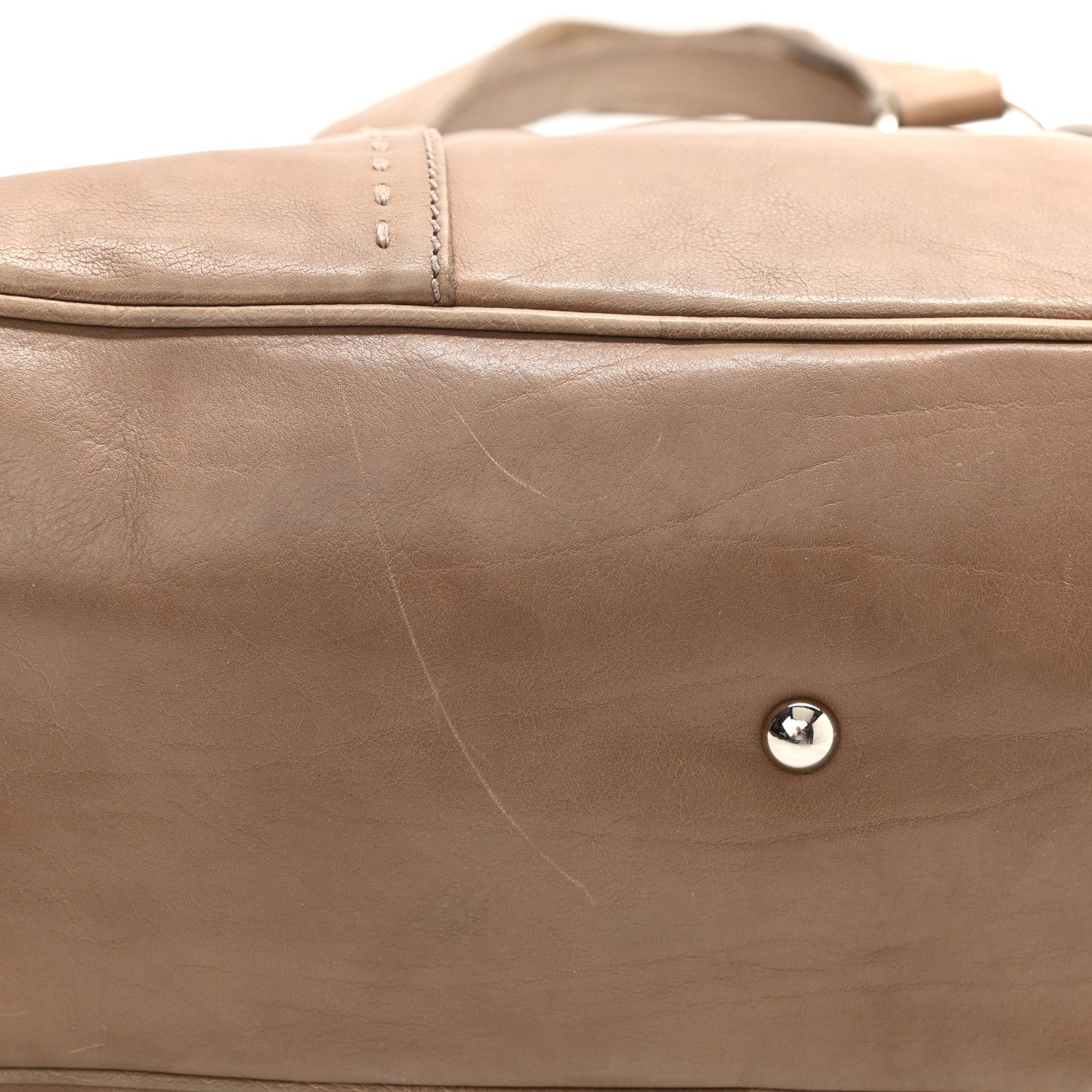 Saint Laurent Calfskin Large Muse Brown 15 of 15