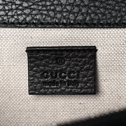 Gucci Pebbled Calfskin Small Dionysus Shoulder Bag Black 6 of 9