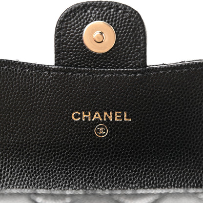 Chanel Caviar Quilted Mini Clutch With Chain Black 6 of 9