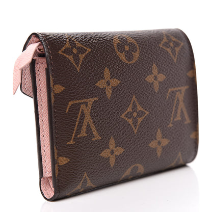 Louis Vuitton Monogram Victorine Wallet Rose Ballerine 3 of 9