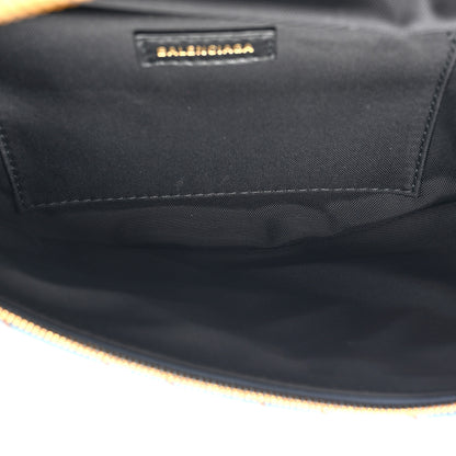 Balenciaga Denim Diagonal Allover Logo XS Souvenir Belt Bag 5 of 11