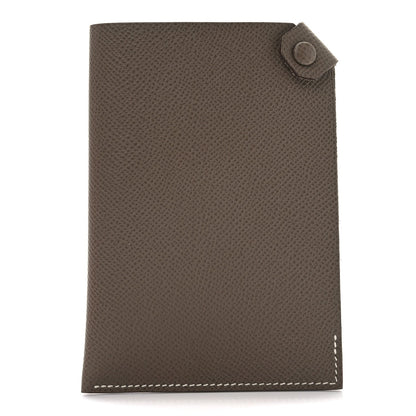 Hermes Epsom Tarmac PM Passport Holder Etoupe 1 of 5