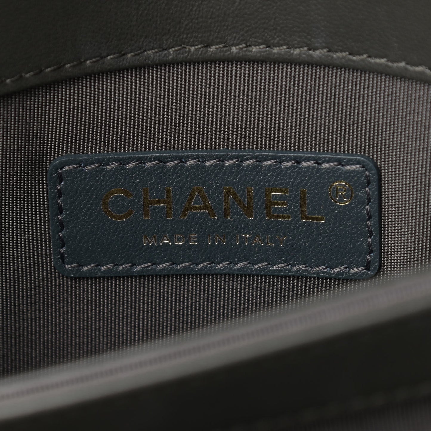 Lambskin CC Antico Flap Dark Khaki