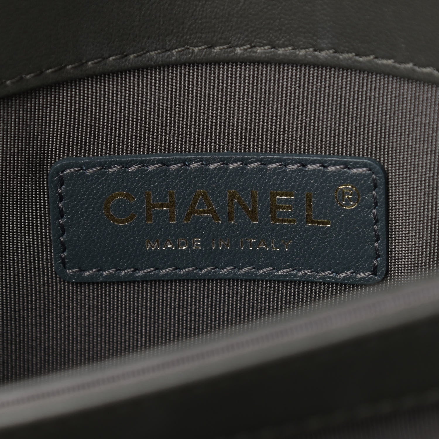 Chanel Lambskin CC Antico Flap Dark Khaki 6 of 11