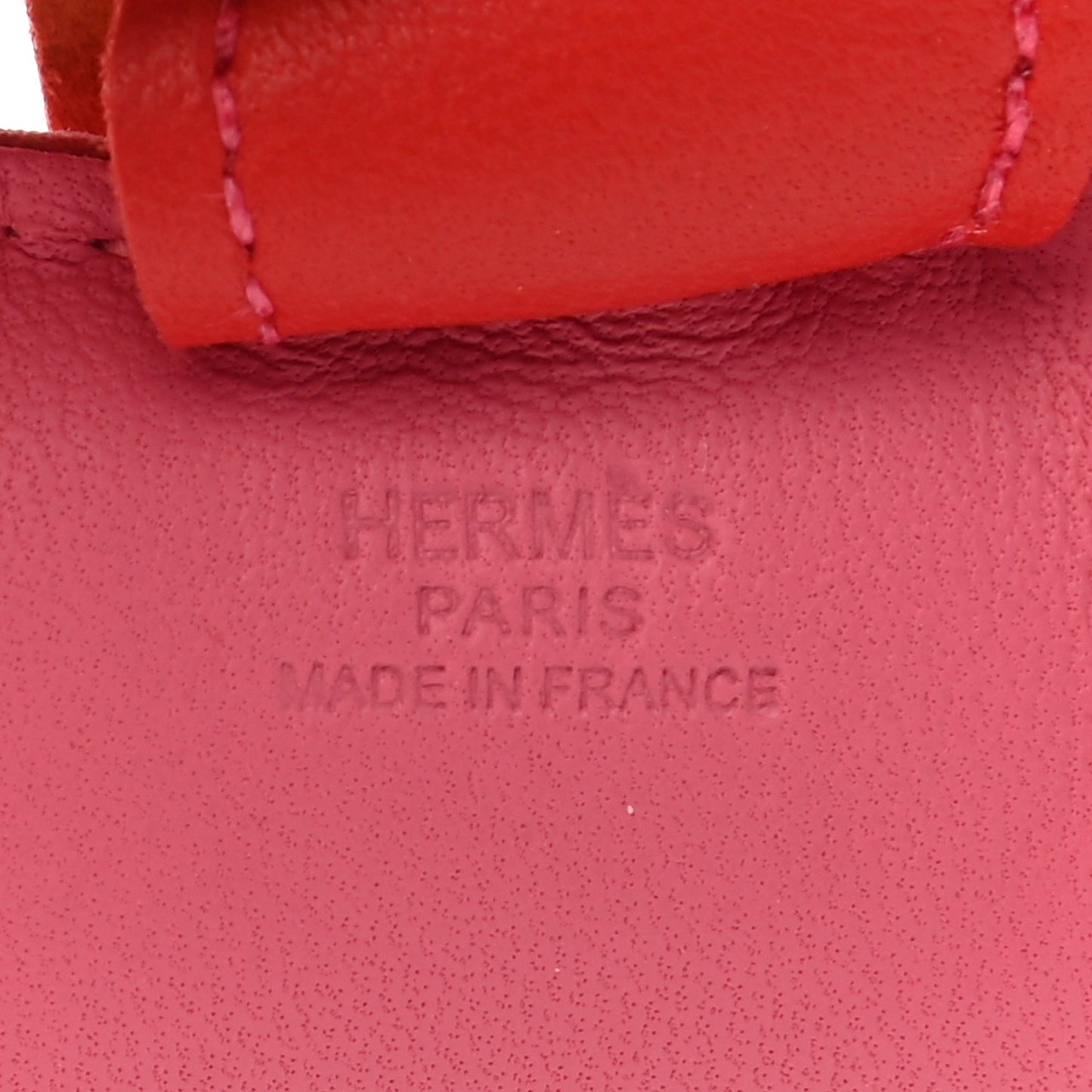 Milo Lambskin Grigri Rodeo Bag Charm PM Rose Azalee Orange Poppy Rouge Indien