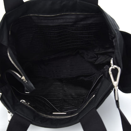 Prada Tessuto Nylon Vela Diaper Bag Black 5 of 8