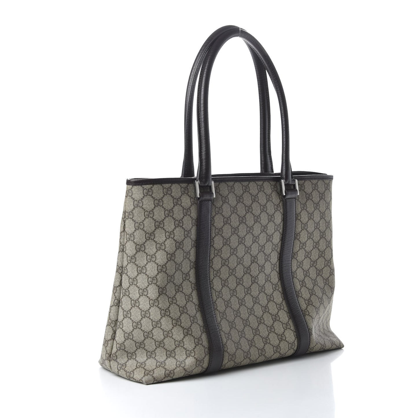 GG Plus Monogram Medium Joy Tote Dark Brown