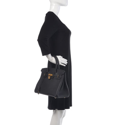Hermes Togo Birkin 30 Black 2 of 31