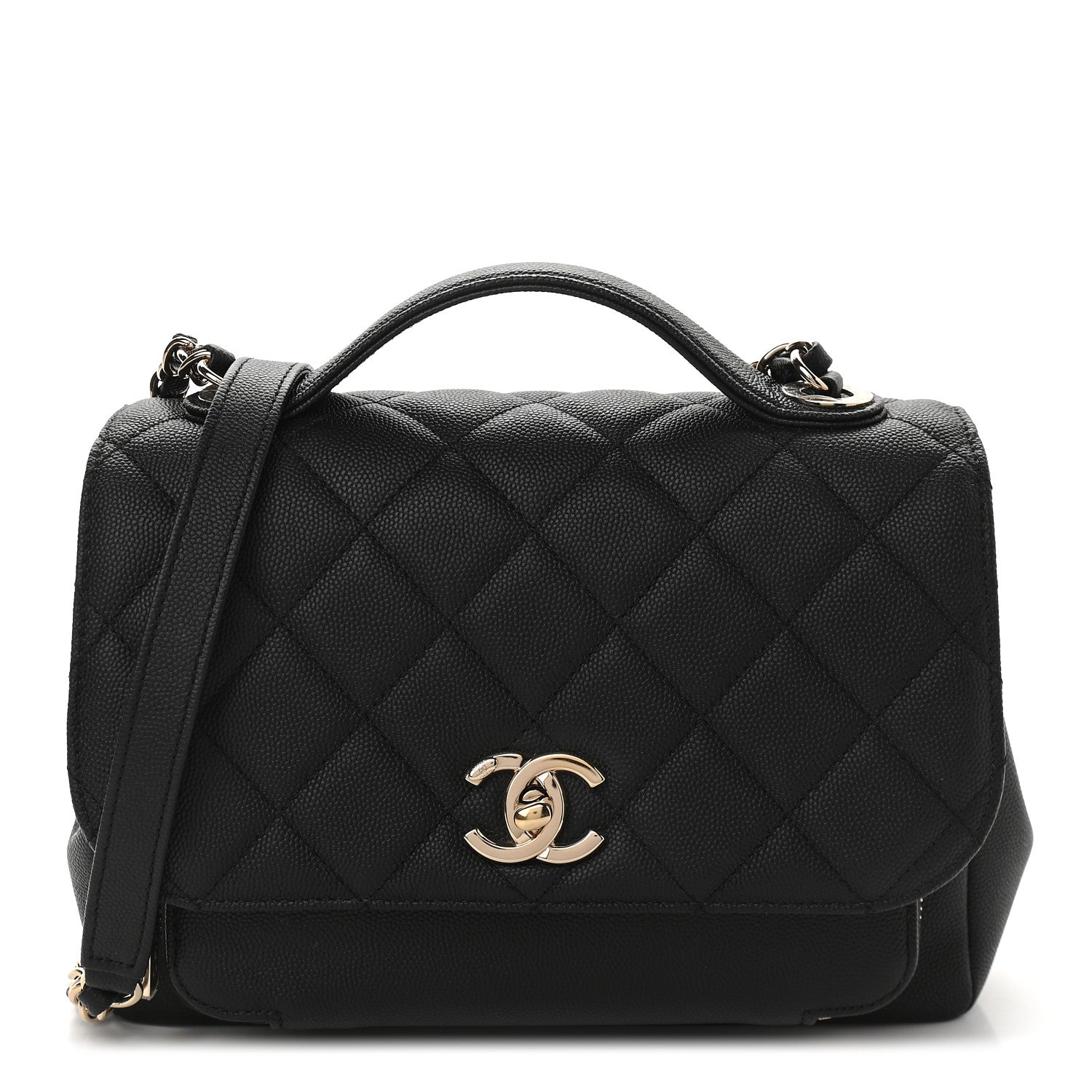 Chanel Caviar Quilted Medium Business Affinity Flap Black 1 of 9