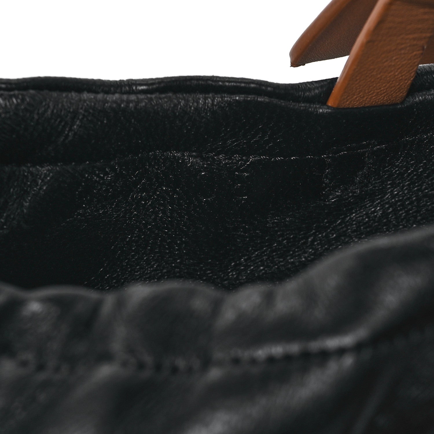 Hermes Nappa Jolly Ballet Flats 38.5 Black Naturel 8 of 8