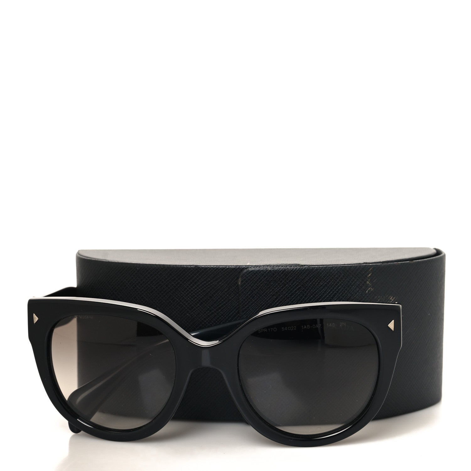 Prada Sunglasses SPR 17O Black 7 of 7