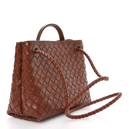 Bottega Veneta Nappa Intrecciato Small Andiamo Shoulder Bag Sapele 3 of 10