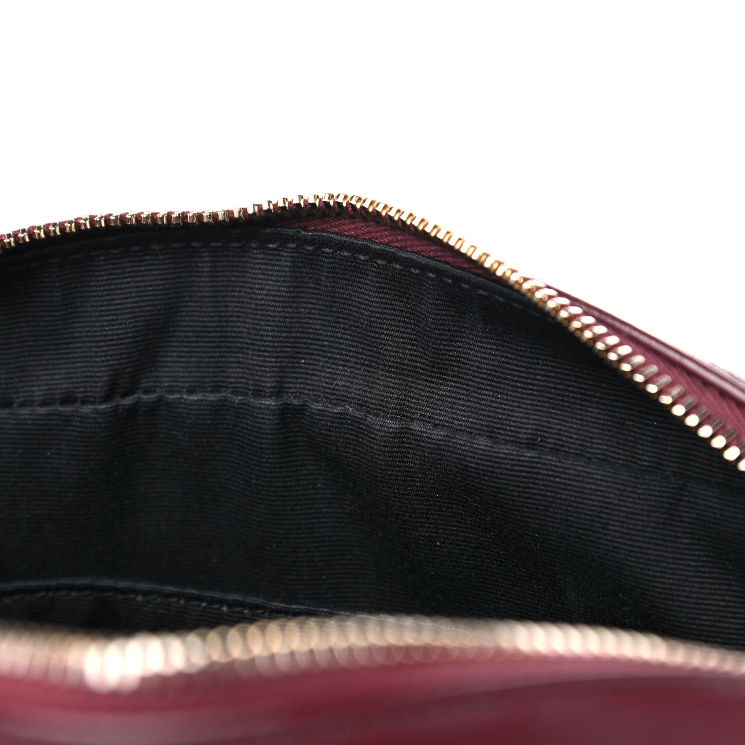 Saint Laurent Calfskin Matelasse Monogram Lou Camera Bag Dark Legion Red 11 of 13