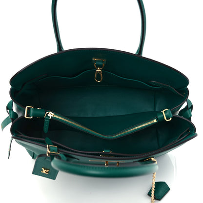 Louis Vuitton Veau Nuage Milla MM Emeraude 5 of 9