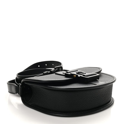 Christian Dior Grained Calfskin Mini Gallop Bag With Strap Black 4 of 9