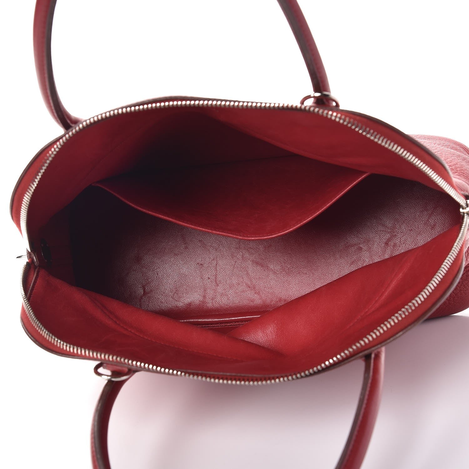 Hermes Taurillon Clemence Bolide 31 Rouge Garance 5 of 16