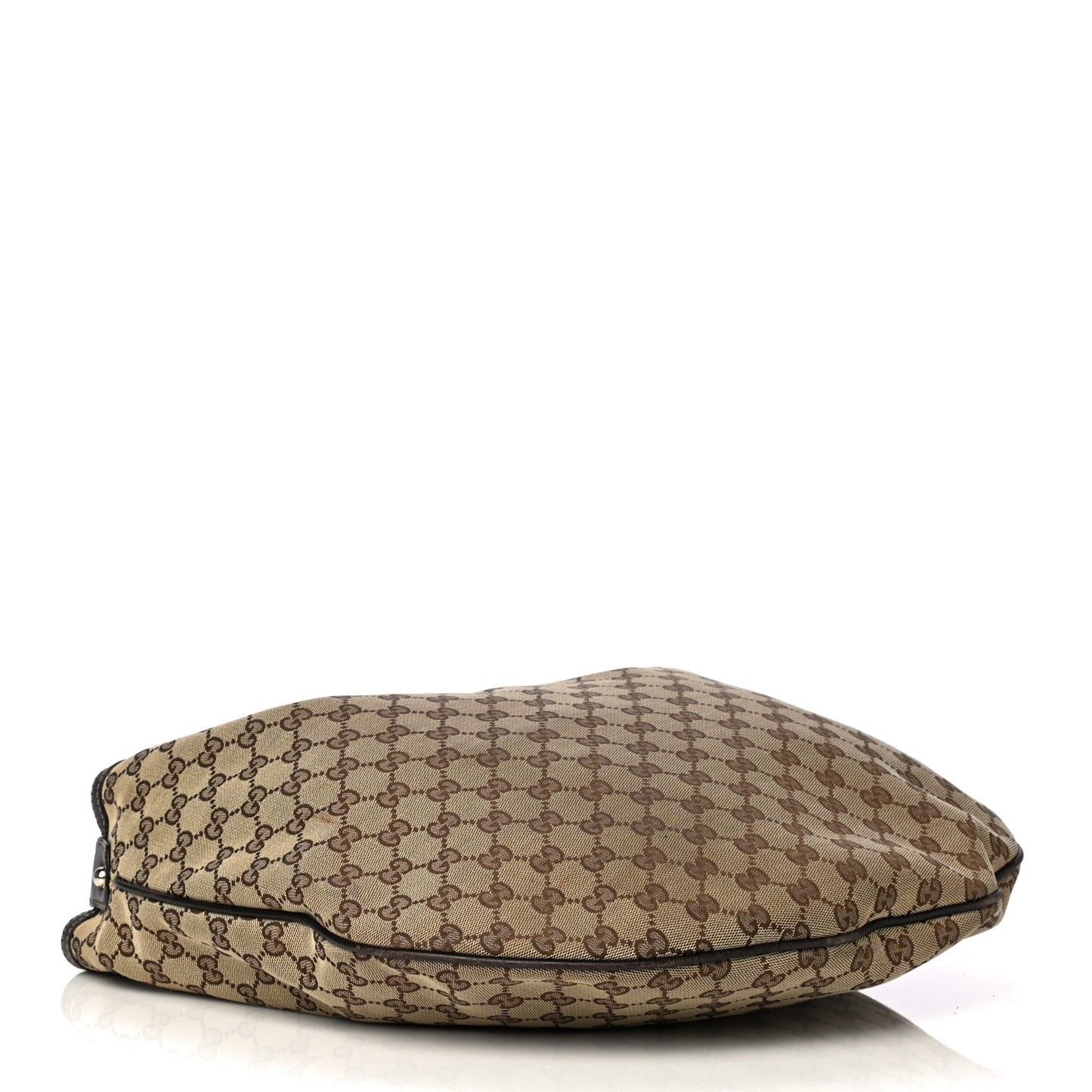 Monogram Large Wave Hobo Dark Brown