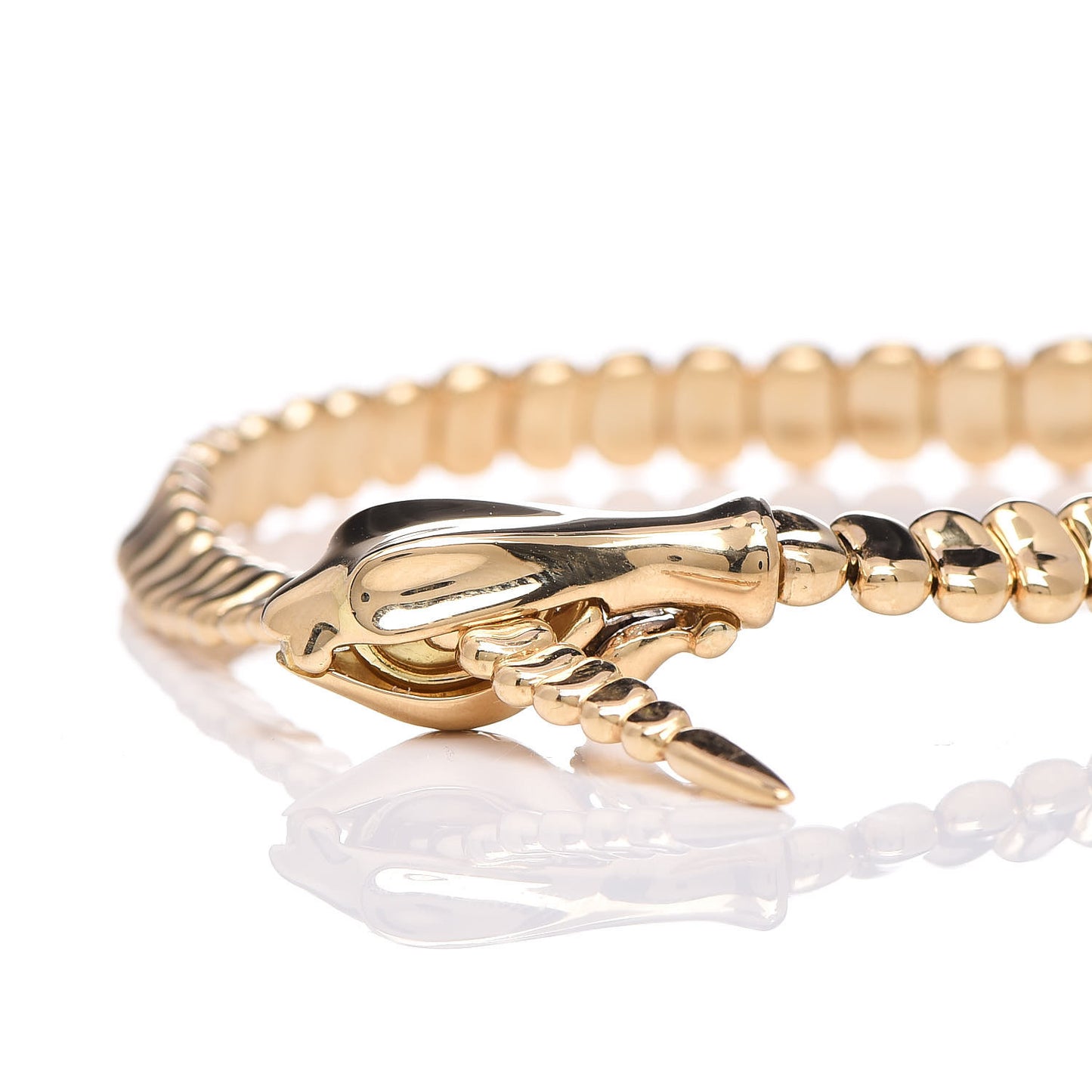 18K Yellow Gold Elsa Peretti Snake Bracelet
